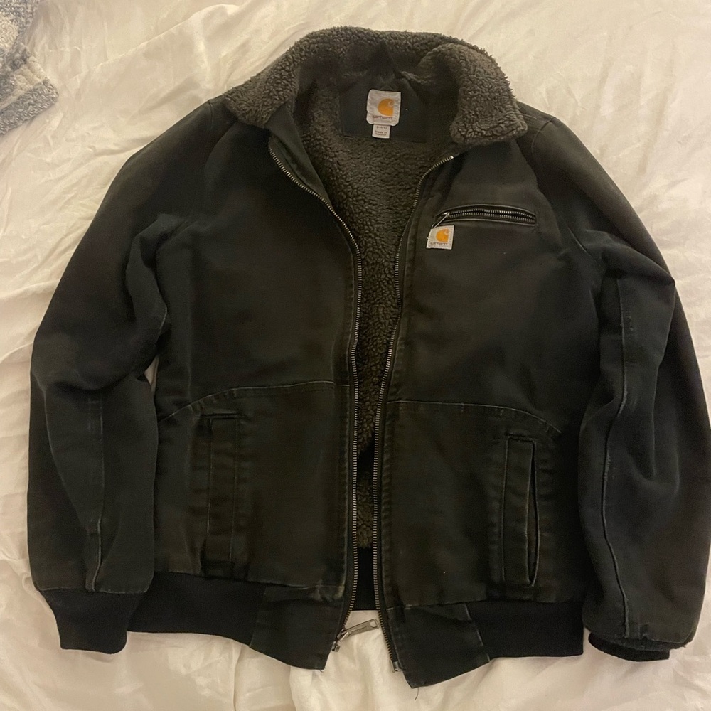Carhartt Canvas Sherpa lined Jacket